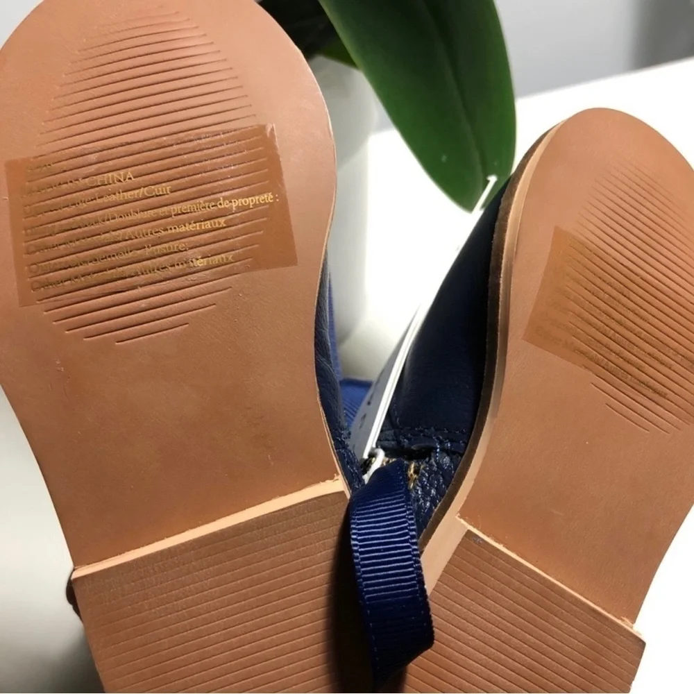 NEW WITH TAGS Janie And Jack Navy Blue Riding Boots Size 4